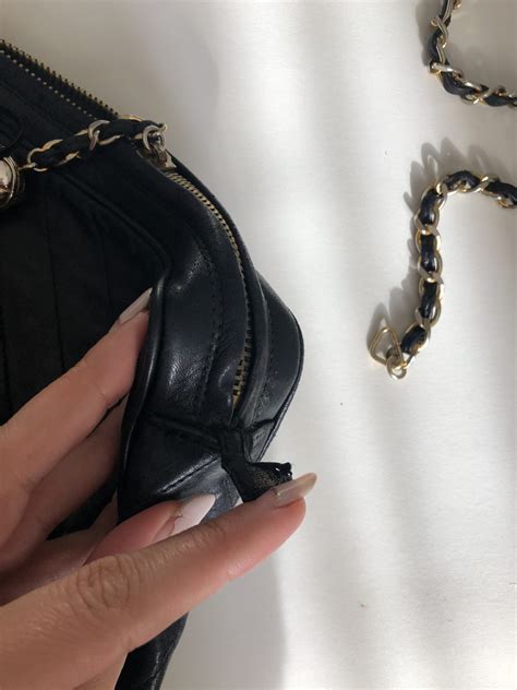 restored chanel bag|old Chanel bag restoration.